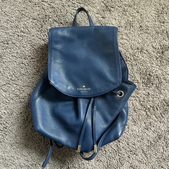 kate spade | Bags | Kate Spade Blue Backpack | Poshmark display picture 1
